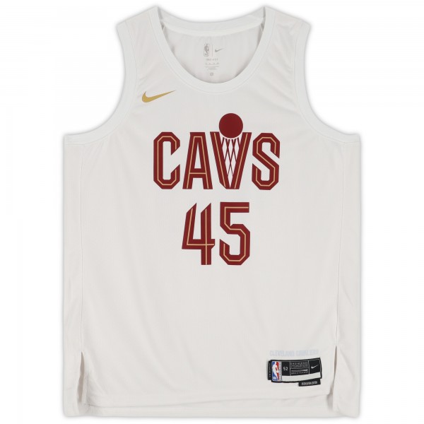 Donovan Mitchell Cleveland Cavaliers Autographed Fanatics Authentic White Nike 2022-2023 Association Edition Swingman Jersey