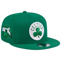 Бейсболка Boston Celtics New Era Injection State Outline 9FIFTY - Kelly Green