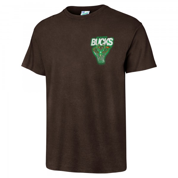 Футболка Milwaukee Bucks 47 Vintage Tubular Dagger Tradition Premium - Brown