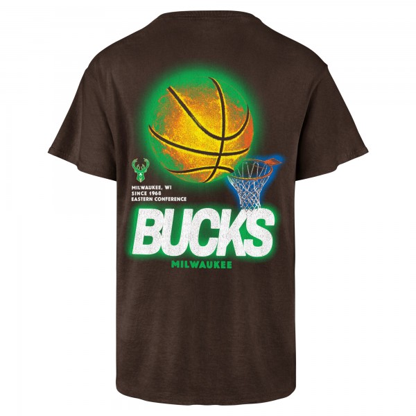 Футболка Milwaukee Bucks 47 Vintage Tubular Dagger Tradition Premium - Brown