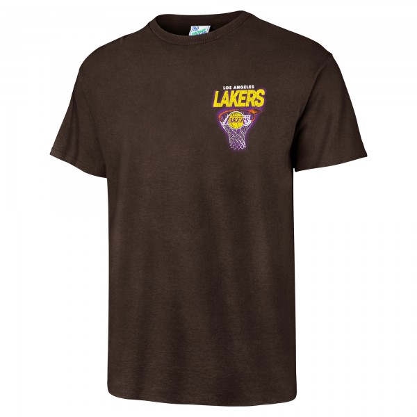 Футболка Los Angeles Lakers 47 Vintage Tubular Dagger Tradition Premium - Brown