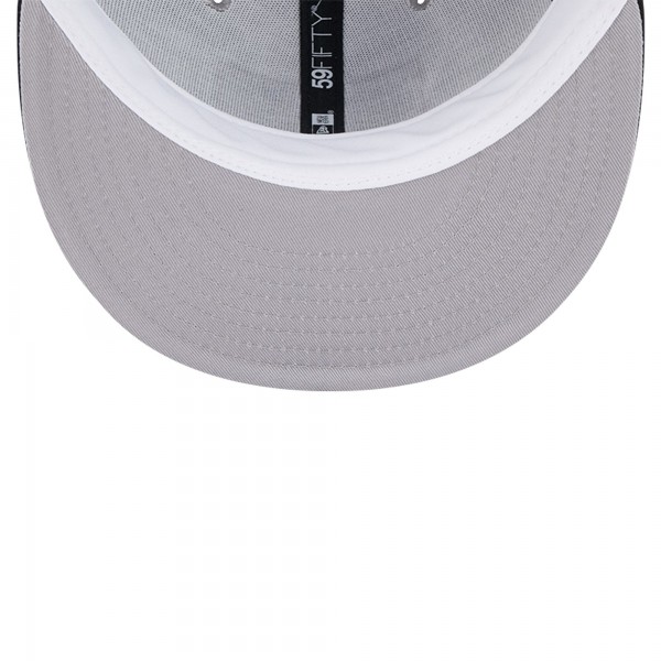 Бейсболка Miami Heat New Era Gray Palm Fronds 2-Tone 59FIFTY