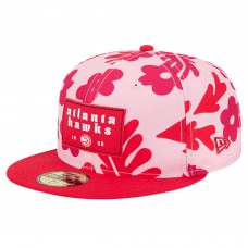 Бейсболка Atlanta Hawks New Era Palm Fronds 2-Tone 59FIFTY - Red