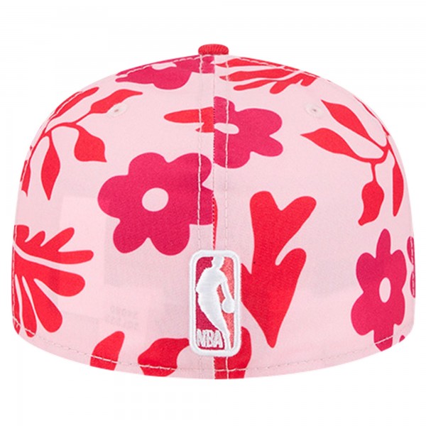 Бейсболка Atlanta Hawks New Era Palm Fronds 2-Tone 59FIFTY - Red
