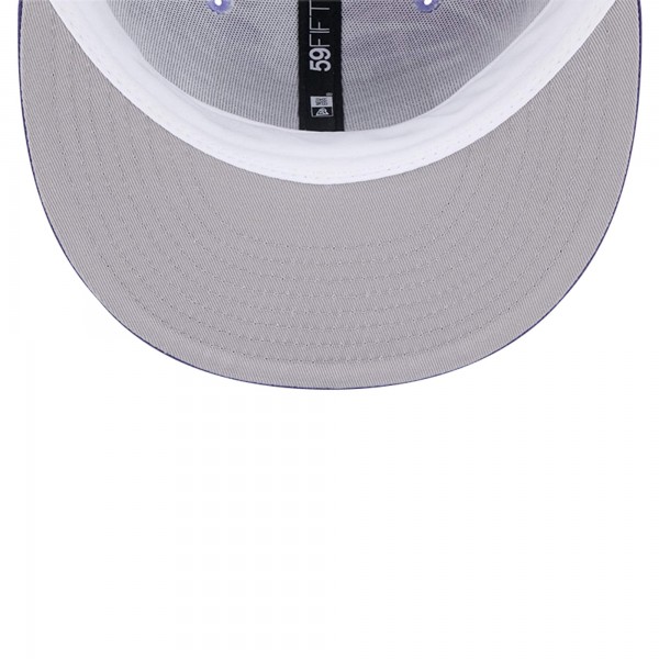 Бейсболка Phoenix Suns New Era Purple Palm Fronds 2-Tone 59FIFTY