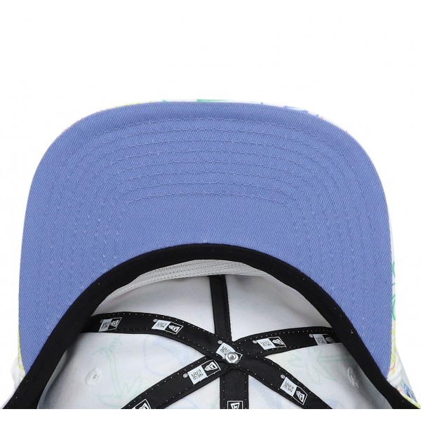 Бейсболка Golden State Warriors New Era Palm Trees and Waves Golfer - White