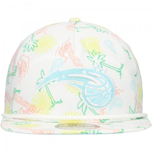 Бейсболка Orlando Magic New Era Palm Trees and Waves Golfer - White