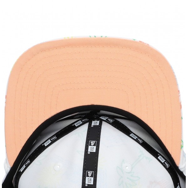 Бейсболка Phoenix Suns New Era White Palm Trees and Waves Golfer