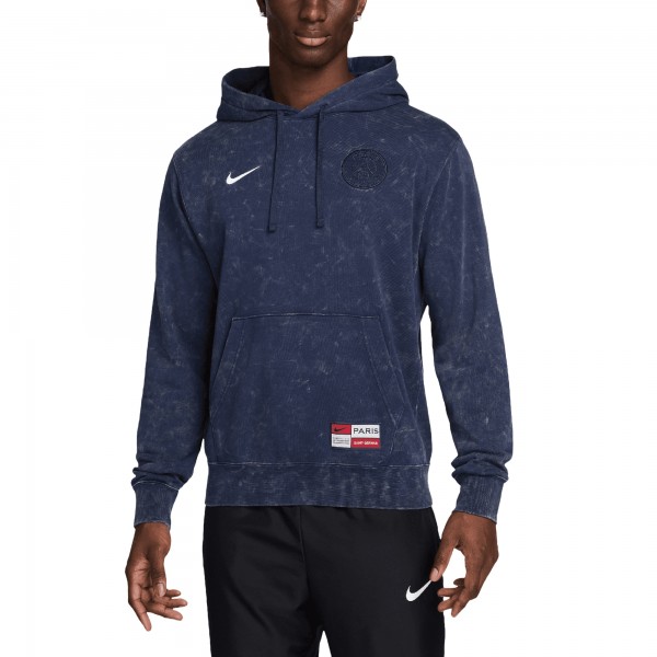 Толстовка Paris Saint-Germain Nike Club Washed - Navy