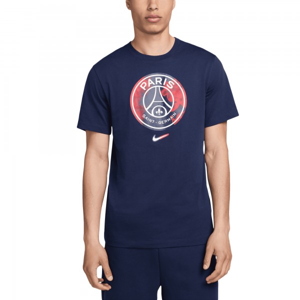Футболка Paris Saint-Germain Nike Crest - Navy