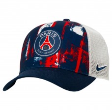 Бейсболка Paris Saint-Germain Nike Trucker Stretch-Snap - Navy