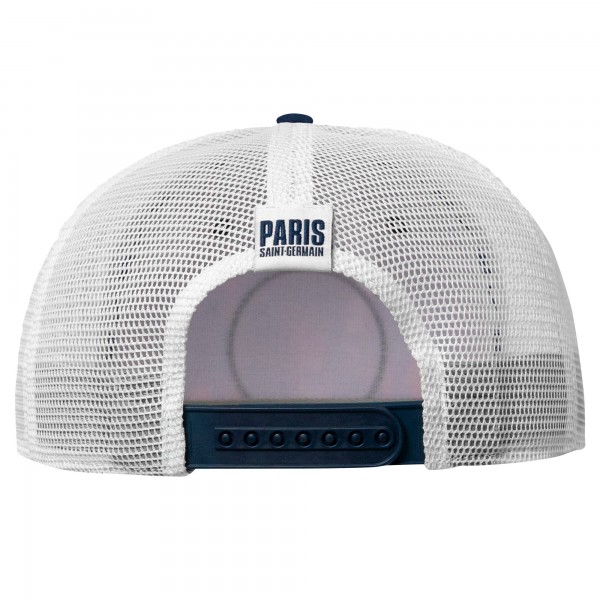 Бейсболка Paris Saint-Germain Nike Trucker Stretch-Snap - Navy