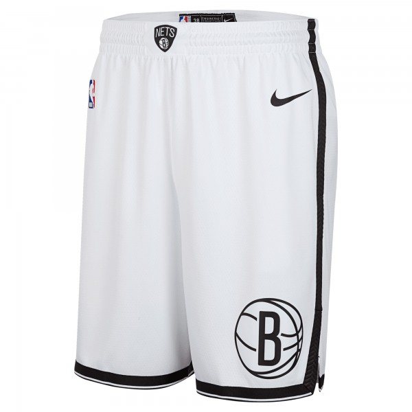 Шорты Brooklyn Nets Nike 2024/25 Association Edition Swingman - White