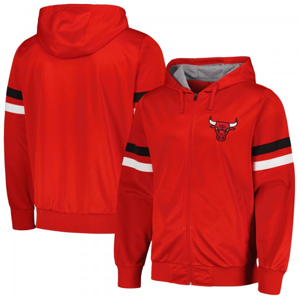 Толстовка на молнии Chicago Bulls G-III Sports by Carl Banks Contender - Red