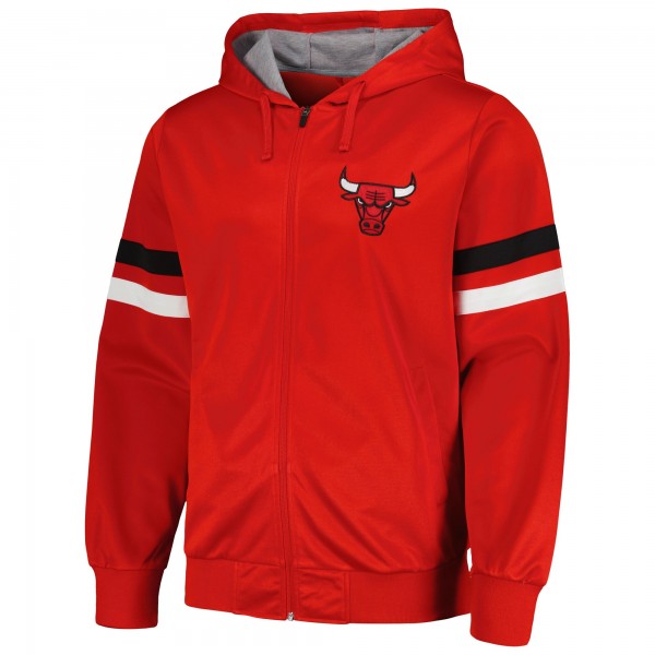 Толстовка на молнии Chicago Bulls G-III Sports by Carl Banks Contender - Red