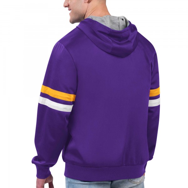 Толстовка на молнии Los Angeles Lakers G-III Sports by Carl Banks Contender - Purple