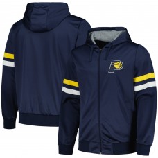 Толстовка на молнии Indiana Pacers G-III Sports by Carl Banks Contender - Navy