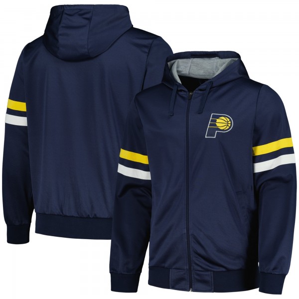 Толстовка на молнии Indiana Pacers G-III Sports by Carl Banks Contender - Navy