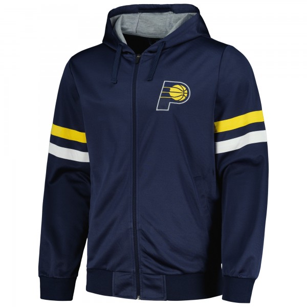 Толстовка на молнии Indiana Pacers G-III Sports by Carl Banks Contender - Navy