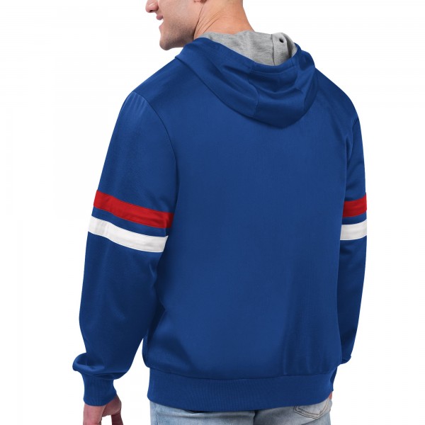 Philadelphia 76ers G-III Sports by Carl Banks Royal Contender Full-Zip Hoodie Jacket