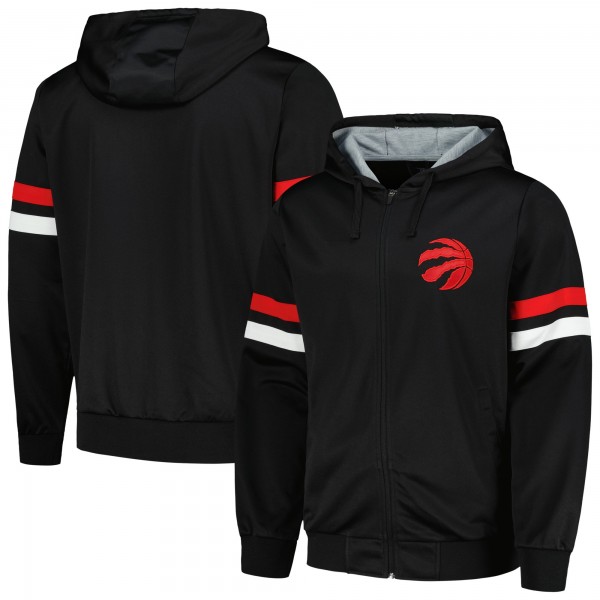 Toronto Raptors G-III Sports by Carl Banks Black Contender Full-Zip Hoodie Jacket
