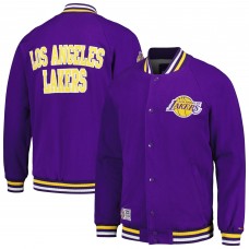 Куртка на кнопках Los Angeles Lakers Tommy Jeans Dane Raglan Varsity - Purple
