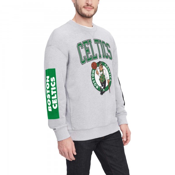 Кофта Boston Celtics Tommy Jeans Hayes Crew Neck - Heather Gray