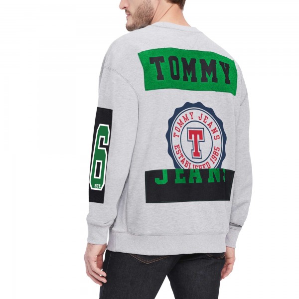 Кофта Boston Celtics Tommy Jeans Hayes Crew Neck - Heather Gray