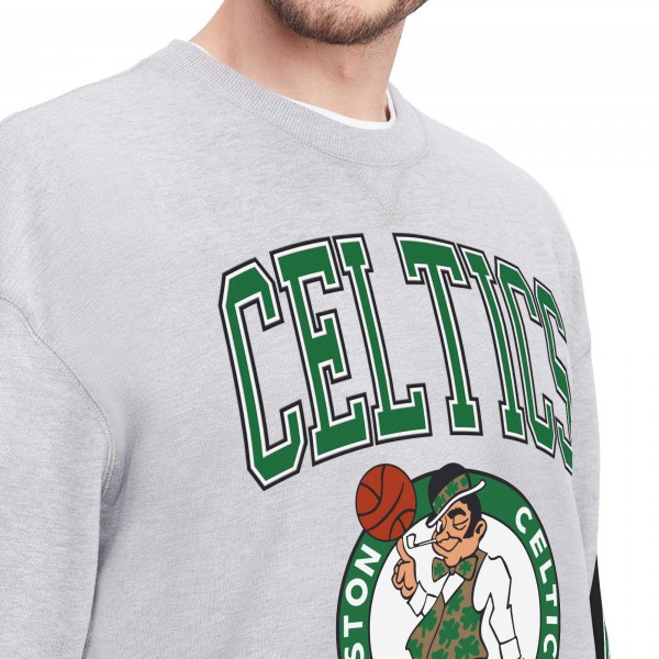 Кофта Boston Celtics Tommy Jeans Hayes Crew Neck - Heather Gray