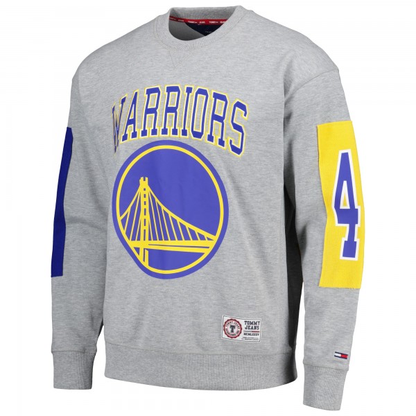 Кофта Golden State Warriors Tommy Jeans Hayes Crew Neck - Heather Gray