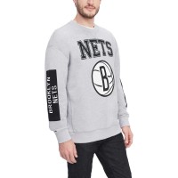 Кофта Brooklyn Nets Tommy Jeans Hayes Crew Neck - Heather Gray