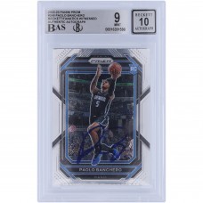 Paolo Banchero Orlando Magic Autographed 2022-23 Panini Prizm #249 Beckett Fanatics Witnessed Authenticated 9/10 Rookie Card