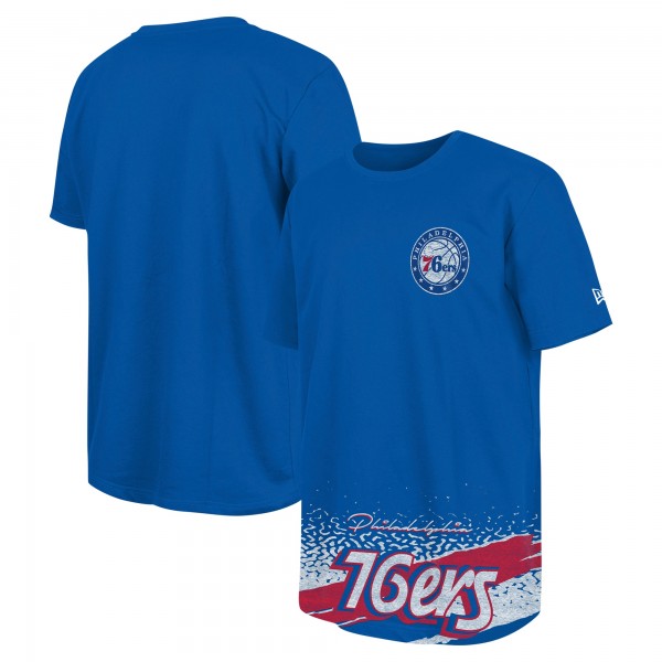 Philadelphia 76ers New Era Royal Sport Classic T-Shirt