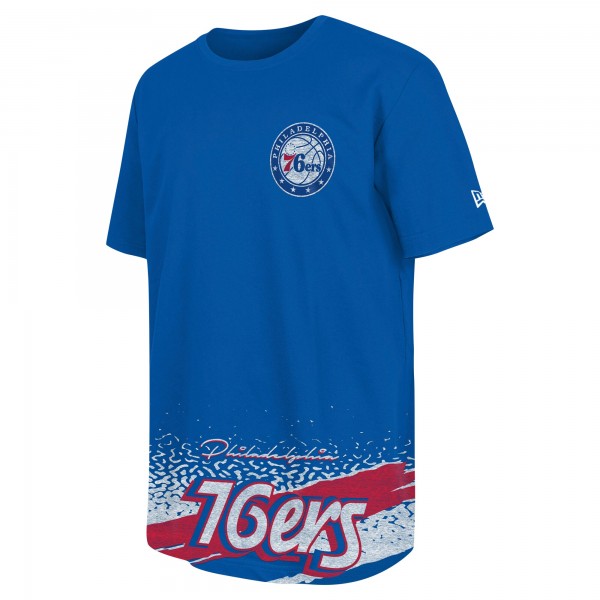 Philadelphia 76ers New Era Royal Sport Classic T-Shirt