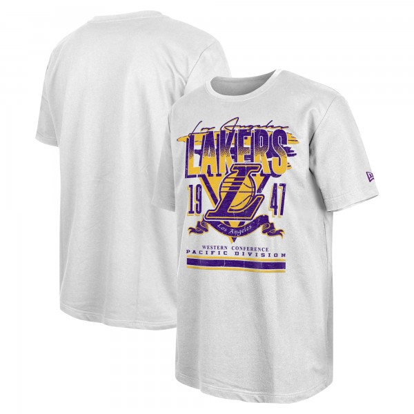 Футболка Los Angeles Lakers New Era Sport Classics Oversized - White