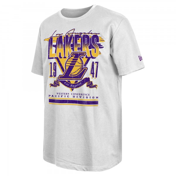 Футболка Los Angeles Lakers New Era Sport Classics Oversized - White
