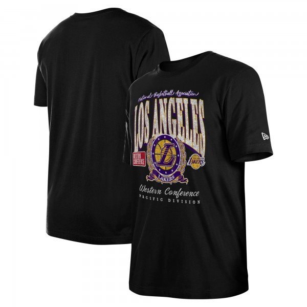 Футболка Los Angeles Lakers New Era Unisex Oversized Essentials Boxy - Black