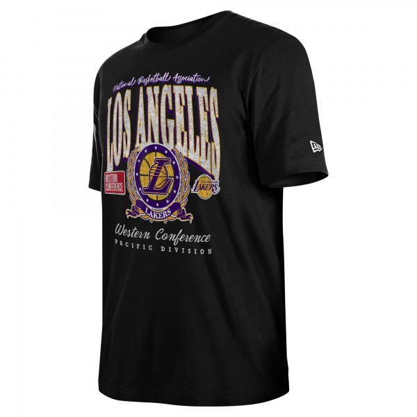 Футболка Los Angeles Lakers New Era Unisex Oversized Essentials Boxy - Black