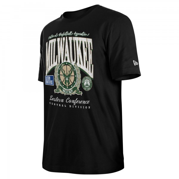 Футболка Milwaukee Bucks New Era Unisex Oversized Essentials Boxy - Black