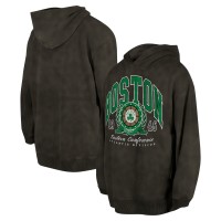 Толстовка Boston Celtics New Era Unisex Oversized Essentials Pigment Wash Fleece - Charcoal
