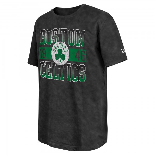 Футболка Boston Celtics New Era Enzyme Washed Oversized - Black