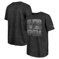 Футболка San Antonio Spurs New Era Black Enzyme Washed Oversized
