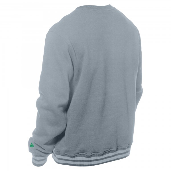 Кофта Boston Celtics New Era Chenille Cross Over - Gray