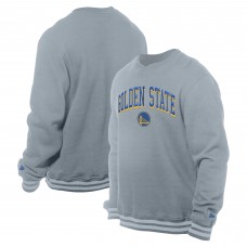 Кофта Golden State Warriors New Era Chenille Cross Over - Gray