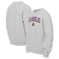Кофта Los Angeles Lakers New Era Chenille Cross Over - Gray