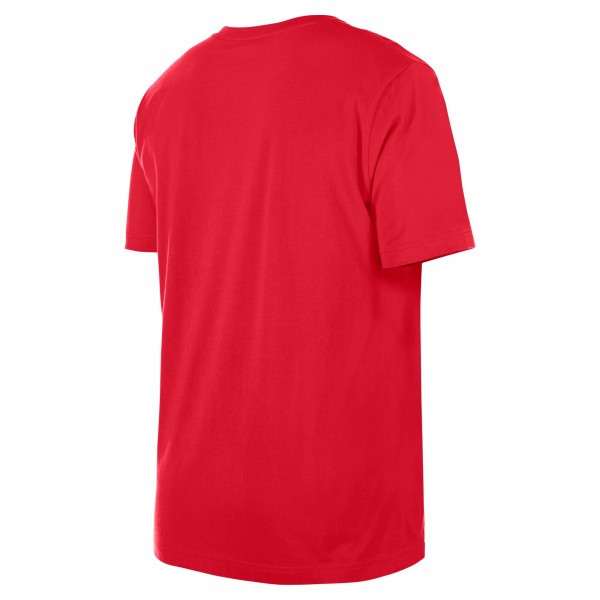 Washington Wizards New Era Red Enzyme Wash Oversized T-Shirt