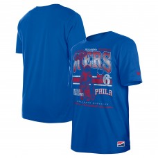 Philadelphia 76ers New Era Royal Enzyme Wash Oversized T-Shirt