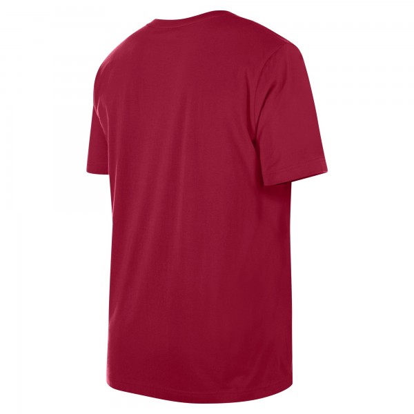 Футболка Miami Heat New Era Red Enzyme Wash Oversized