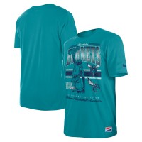 Футболка Charlotte Hornets New Era Enzyme Wash Oversized - Teal