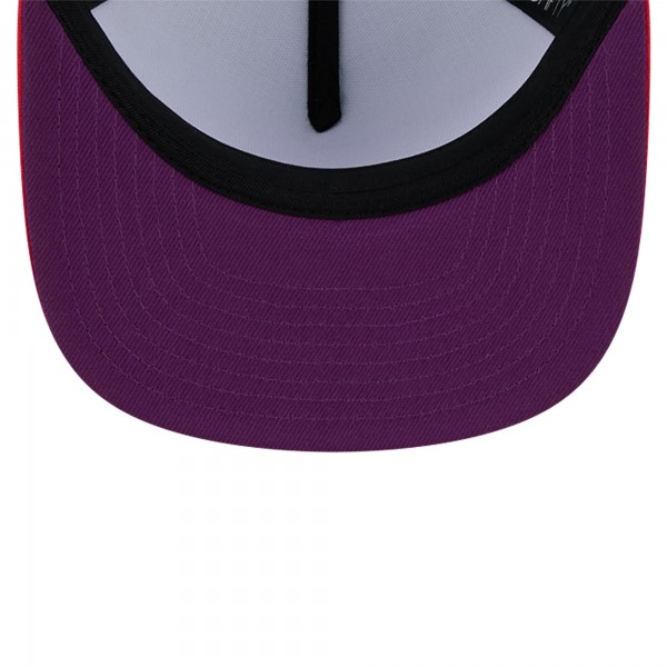 Бейсболка New York Yankees New Era Red Neon Horizon A-Frame Trucker 9FIFTY Snapback